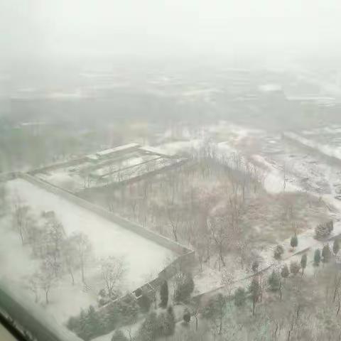 京冬初雪赞歌