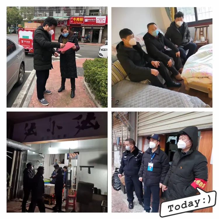 润泽园社区党员干部主动放弃休假,尽职尽责坚守在疫情防控的第一线,以