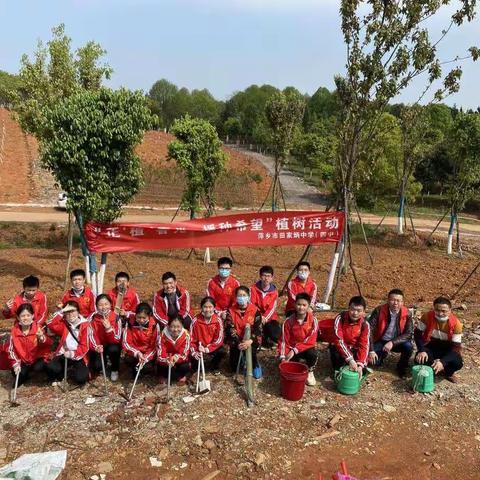 “正‘植’春光•种植希望”——市田家炳中学开展学雷锋主题实践活动
