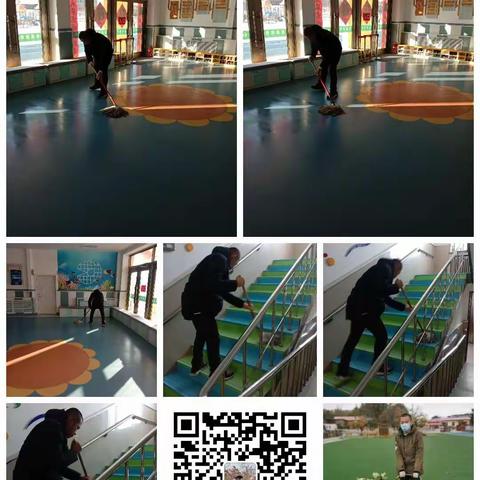 每天早上六点我去学校干活爱劳动努力进步未来生活加油。