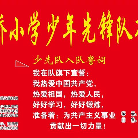 童心向党，争做好少年一秦华小学新队员入队仪式