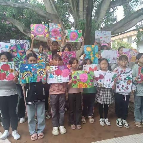 童心线语，向美而行——锦屏镇灰窑完小第33个“六一”儿童节绘画作品展播