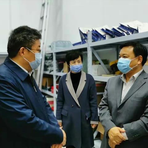 区委副书记孙荣军、区人大副主任王章到聊城五中督查春季开学准备情况