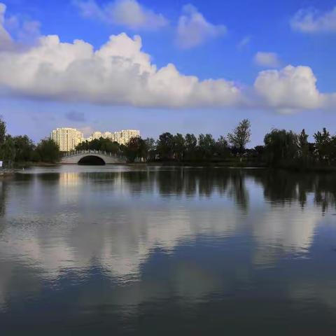 打卡祥云湖公园