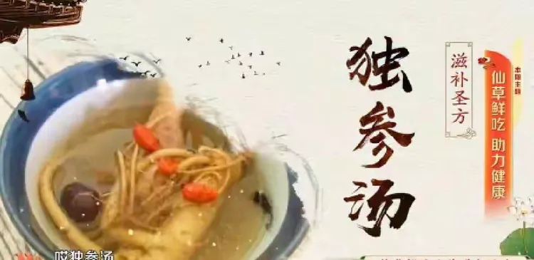 杜丁医生☆人参☆独参汤
