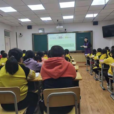 因生动而优秀，因扎实而精彩——建新路小学语文教研活动。