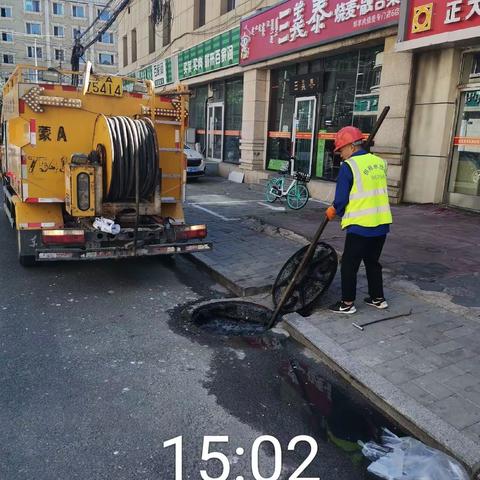 排水三所疏通外贸巷污水管道