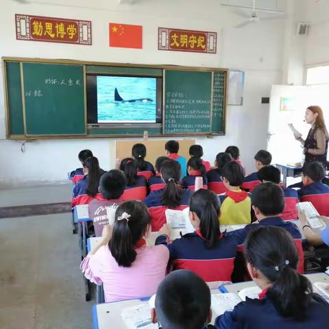 项店中心校小学语文教研活动