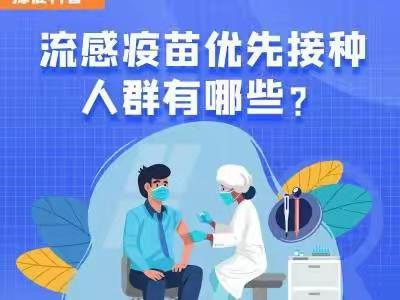 【健康科普】流感疫苗优先接种人群有哪些？