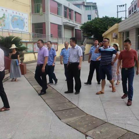 政府学校联手排查安全隐患促校园平安