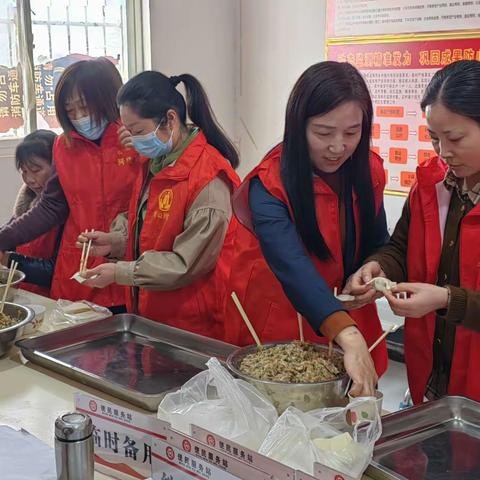 2023年舒堂村“孝善敬老”饺子宴