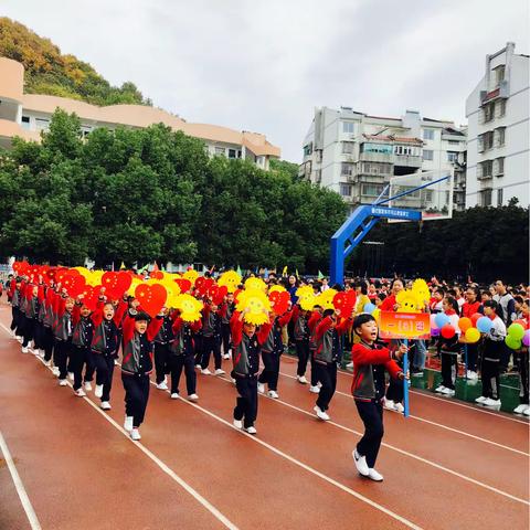 秋暮冬初，放飞梦想——记城北小学一5班运动会风采