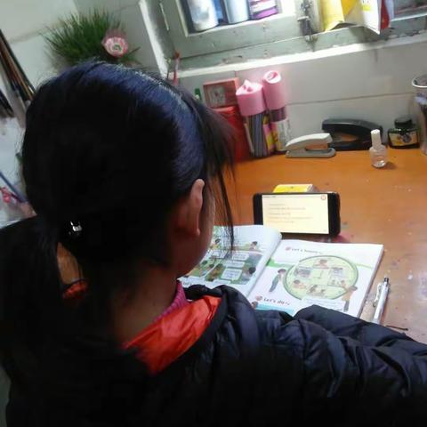 郭杜街道周家庄小学综合组“停课不停学”学习进行时