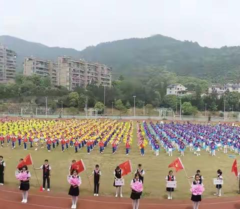 雏鹰展翅，力夺桂冠：富春六小第一届运动会六（3）班精彩瞬间