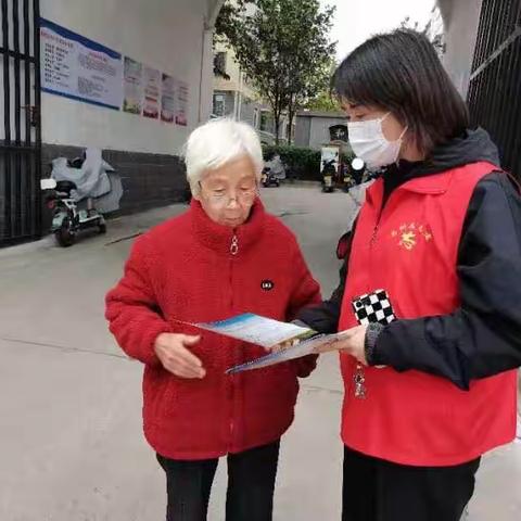韩城街道光明社区开展“认领微心愿 助力微治理”下沉干部社区工作日活动