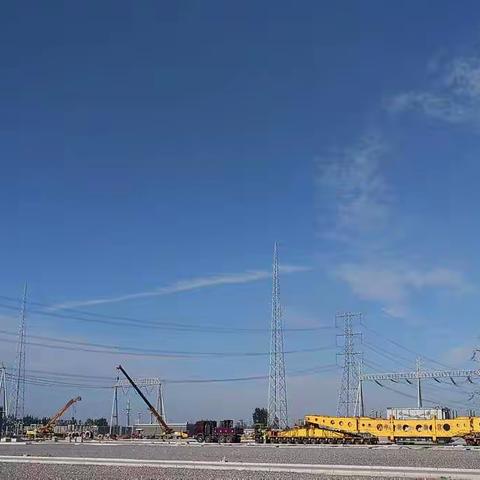 菏泽1000千伏变电站新建工程大件设备运输工作顺利结束