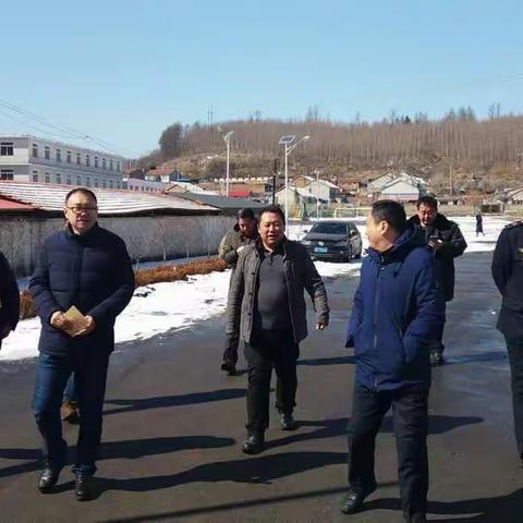 交通局牵头督查马圈子乡安全生产工作