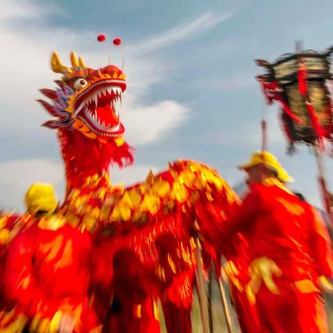 乡村民俗元四章村《祭龙神》