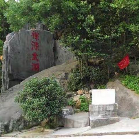 山清水秀风光美竹林泛舟画中游风景