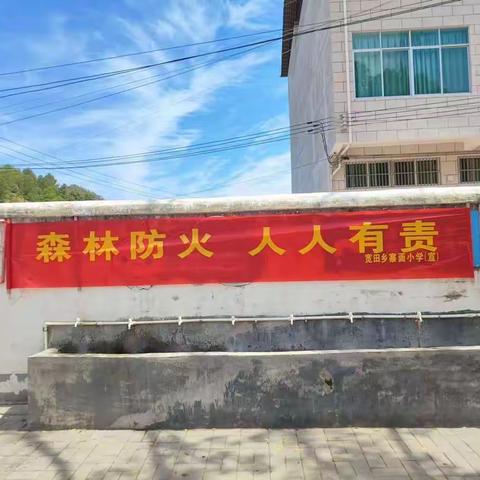 森林防火 有你有我——寨面小学森林防火教育宣传