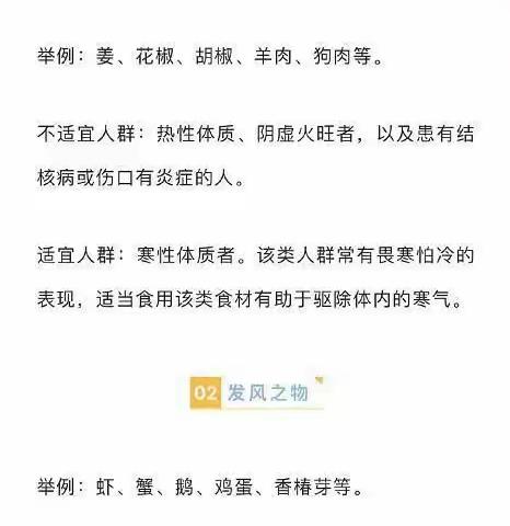 中医常说的“发物”到底是什么？一份「发物表」比医生说得还详细