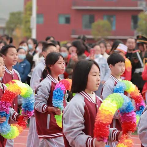 英姿飒爽钟神秀,一路寻梦正少年——竹溪外国语学校冬季运动会