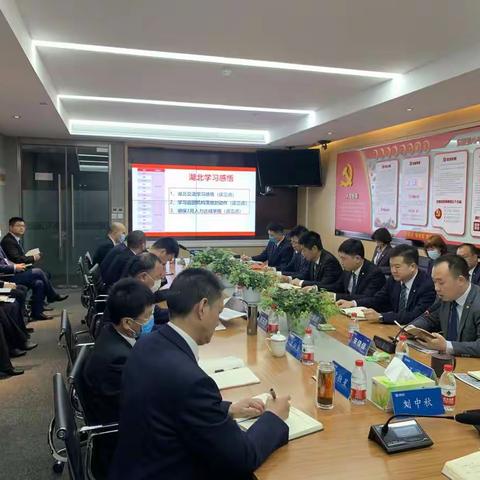 河南分公司赴湖北分公司交流学习总结会