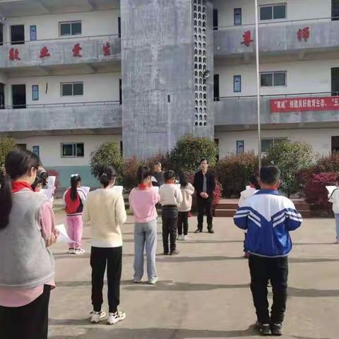 疫情防控，双田镇范家小学在行动