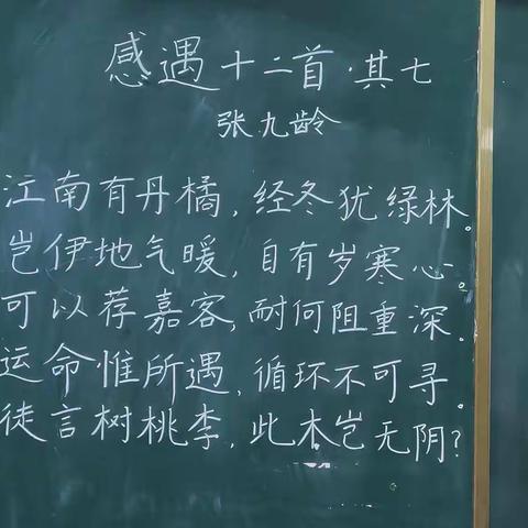 青年教师提高班——书法课