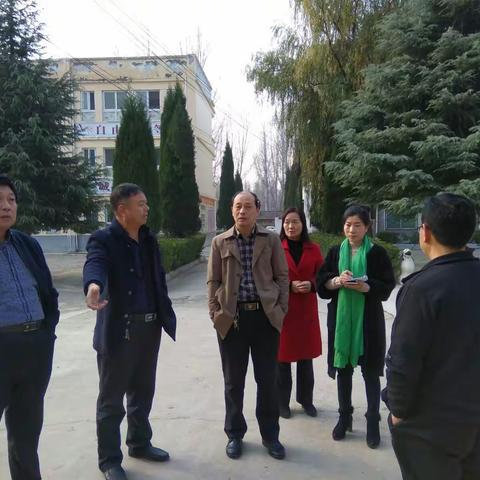 教育局贾书敏等领导到东宋镇中检查指导均衡创建工作