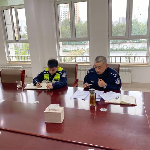 【济南交警】高新大队开展事故处理业务培训