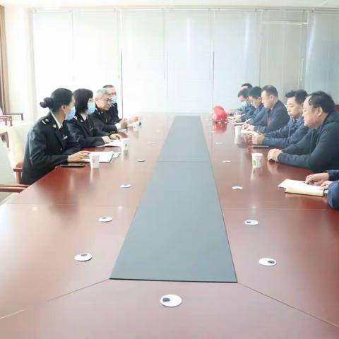 邯郸海关郭莉科长到武安市保税物流中心调研指导安全生产工作