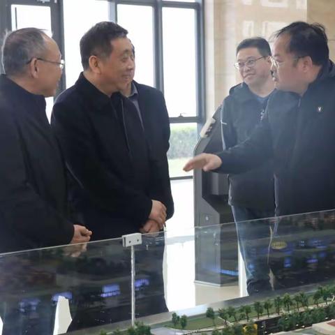河北中储物流有限公司总经理张堪勇带队到武安保税物流中心考察