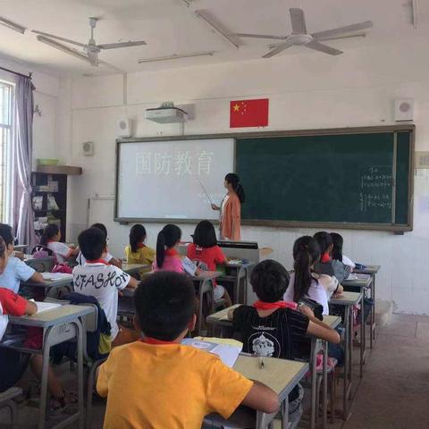 巽玉小学“赞颂辉煌成就、军民同心筑梦”国防教育进校园活动