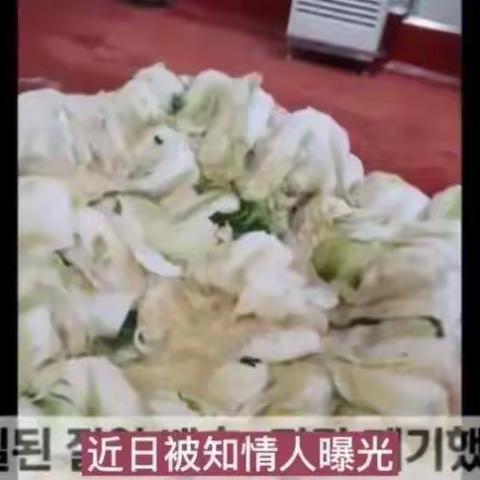 韩国泡菜用烂菜制作引发众怒