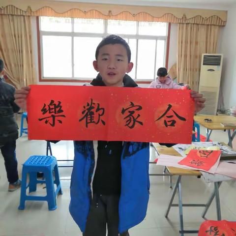 步层巅书法2018年寒假线下春联短训班作品展