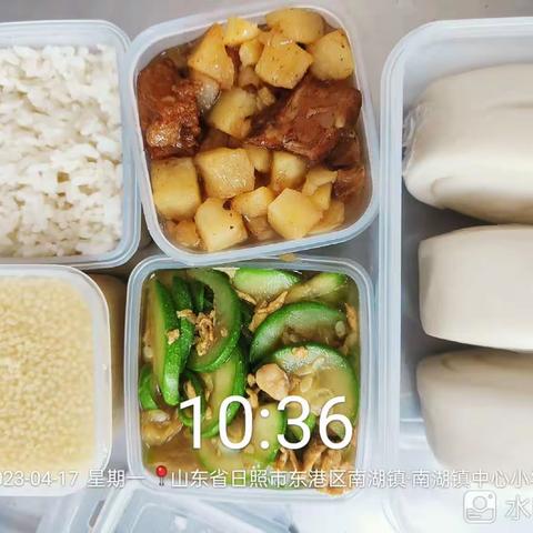 2023年4月17日南湖小学食品留样记录，农残检测食品
