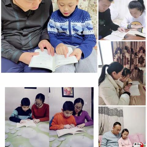 小手拉大手·争当“书香家庭”——西安市太元路学校小学部四年级2022年寒假德育实践活动掠影