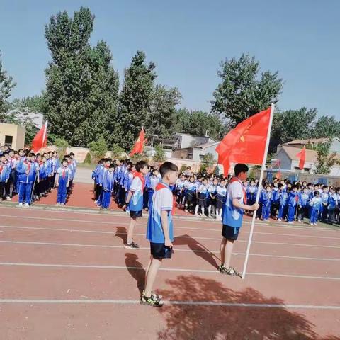 红领巾     心向党----孙井小学新队员入队仪式