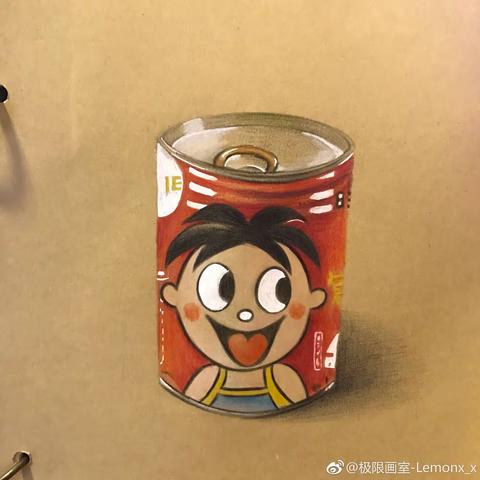 【百川品味艺术】趣味素描班课题《旺仔牛奶》