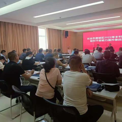 我区举办乡村振兴驻村干部能力提升培训班