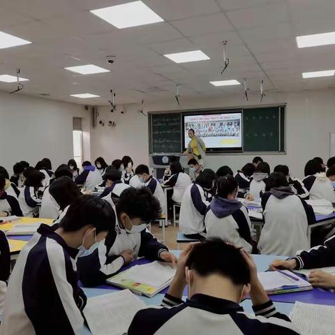 校园温情暖冬日，共普教研新美篇——临高思源实验学校英语组符不棉老师公开课