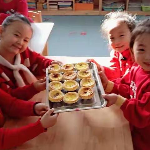 【舌尖上的“年”】滨城区教育实验幼教集团情怡园大四班小朋友为大家带来美味的蛋挞