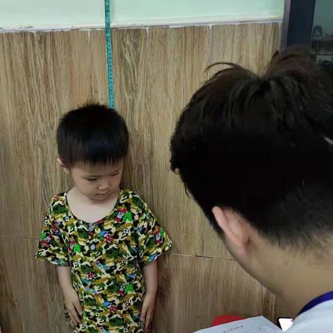 小天使幼儿园幼儿成长实录之体检篇