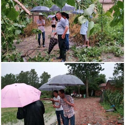 风雨无情人有情，“百日行动”红旗社区进行中