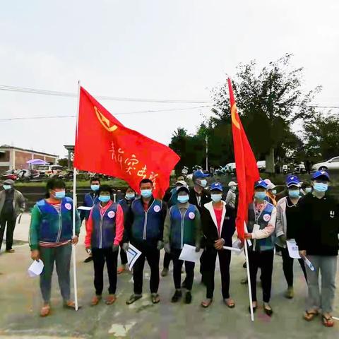 亮身影、亮身份、亮旗帜——团龙泉镇委开展大规模人群核酸检测实战演练志愿服务保障工作