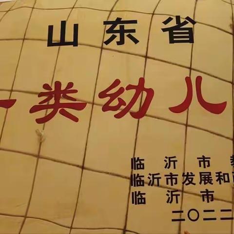 【喜报】褚墩镇天天乐幼儿园被评为山东省一类幼儿园