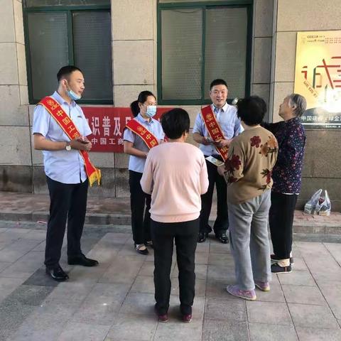 工行淮北人民东路支行开展“支付为民，助力复产”宣传活动