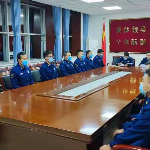 应急通信与车辆勤务站组织开展“正确看待荣誉 岗位建功奉献”荣誉观专题会议