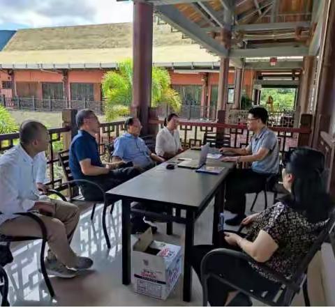 省民宗委彭家典副主任到昌江调研民族团结进步创建重点项目